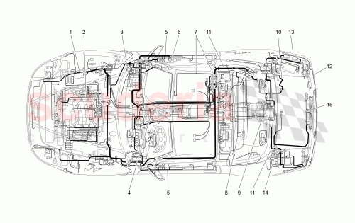 Part Diagram for Maserati 200549