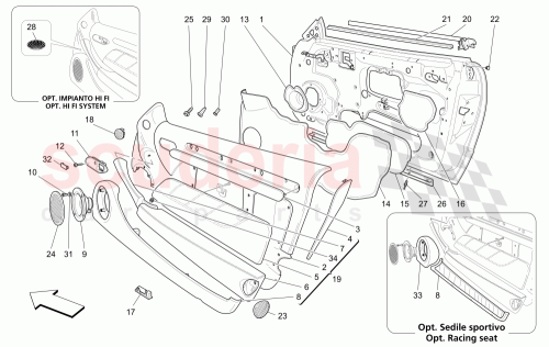 Part Diagram for Maserati 984020607