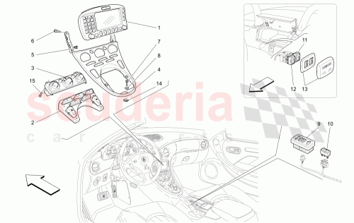 Part Diagram for Maserati 186258
