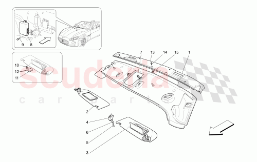 Part Diagram for Maserati 81563200
