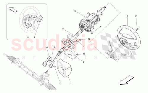 Part Diagram for Maserati 675000315