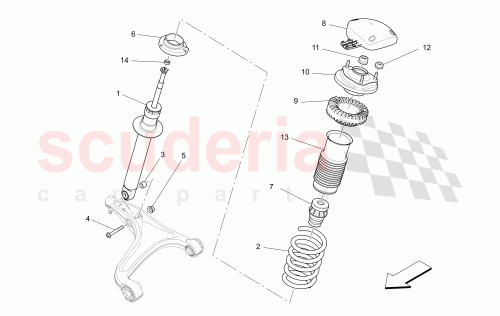 Part Diagram for Maserati 670153412