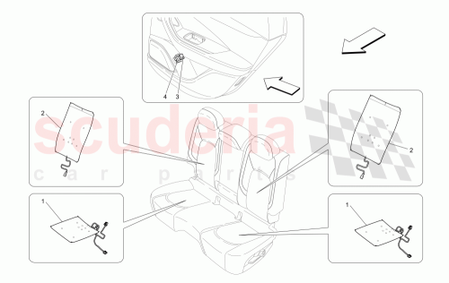 Part Diagram for Maserati 673005982
