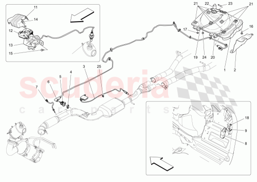 Part Diagram for Maserati 670034780