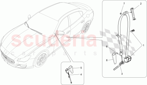 Part Diagram for Maserati 675000419