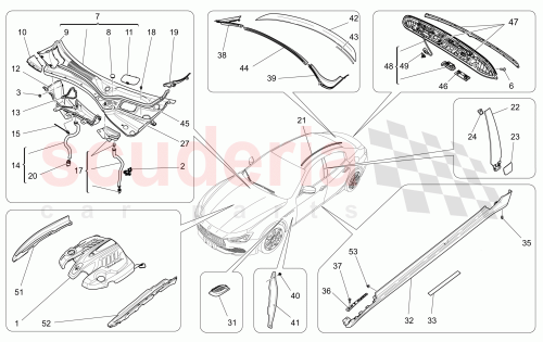 Part Diagram for Maserati 670036881