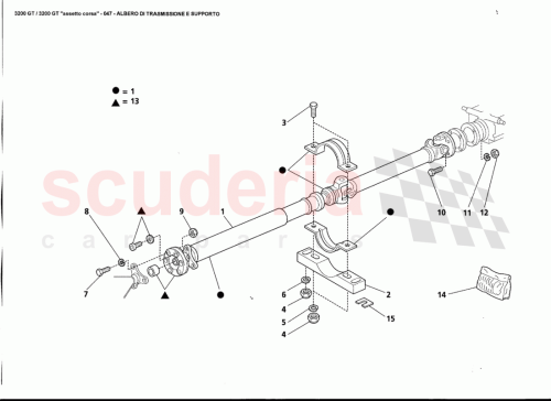 Part Diagram for Maserati 386000601