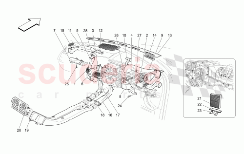 Part Diagram for Maserati 81269800