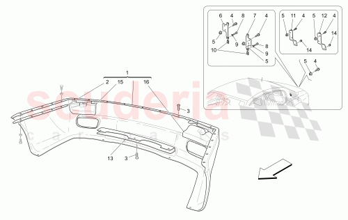 Part Diagram for Maserati 980139383