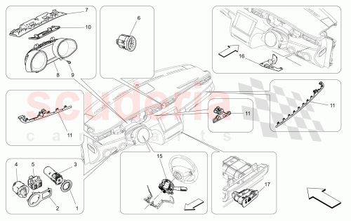 Part Diagram for Maserati 670152831
