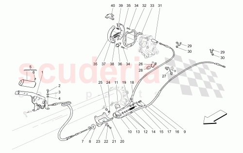 Part Diagram for Maserati 206489
