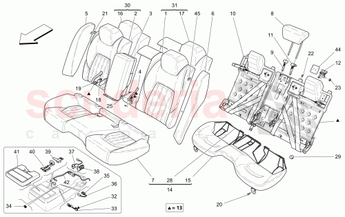 Part Diagram for Maserati 673000719