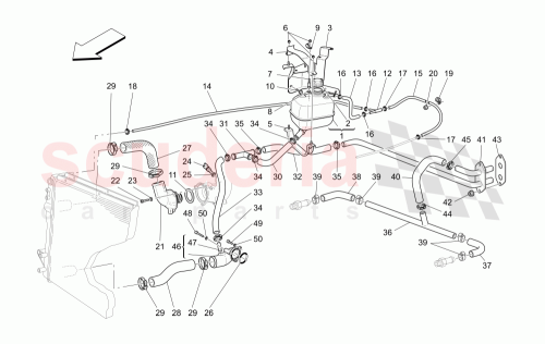 Part Diagram for Maserati 156828