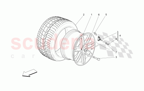 Part Diagram for Maserati 980156720
