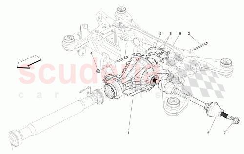 Part Diagram for Maserati 670035637