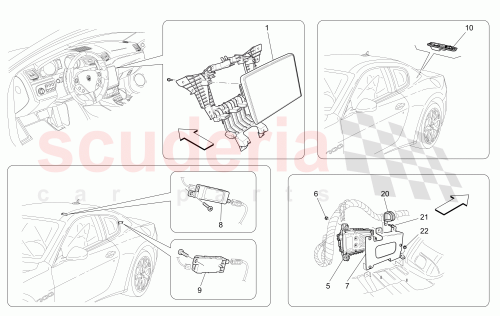 Part Diagram for Maserati 342636