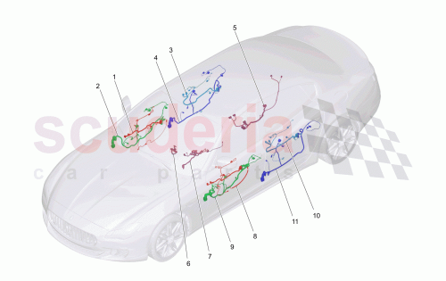Part Diagram for Maserati 670007403