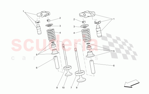 Part Diagram for Maserati 46328012