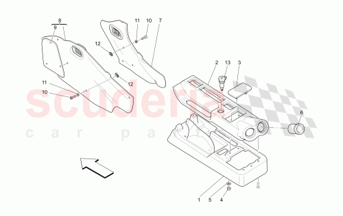 Part Diagram for Maserati 982630833