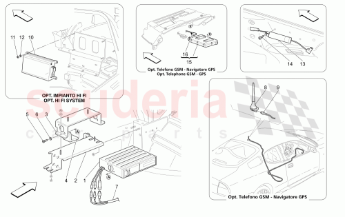 Part Diagram for Maserati 212454
