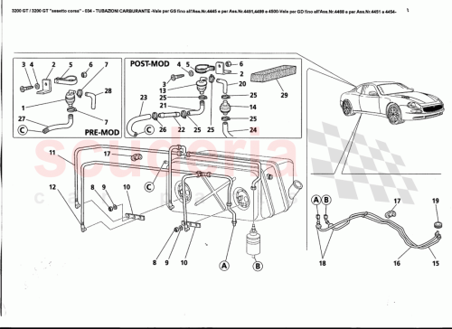 Part Diagram for Maserati 389200347
