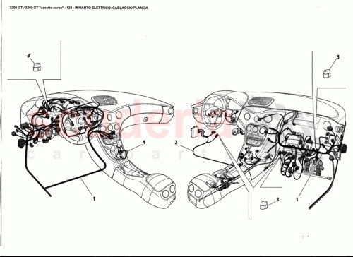 Part Diagram for Maserati 383010108