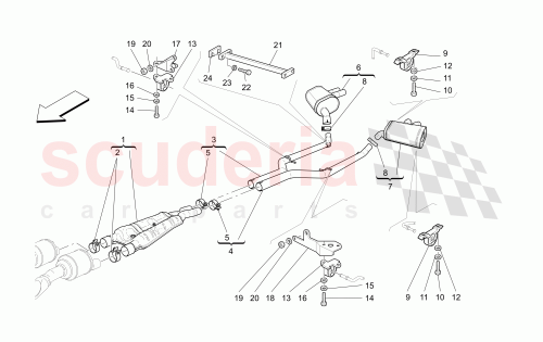 Part Diagram for Maserati 16043124