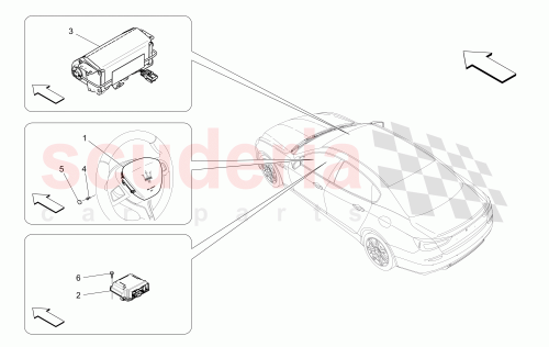 Part Diagram for Maserati 670018646