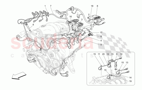 Part Diagram for Maserati 244767