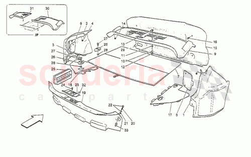 Part Diagram for Maserati 80710000