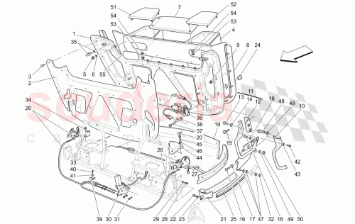 Part Diagram for Maserati 68753315