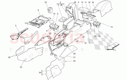 Part Diagram for Maserati 981703424