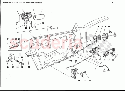 Part Diagram for Maserati 388300613