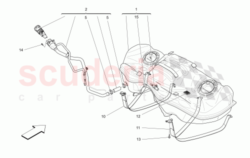 Part Diagram for Maserati 11417670
