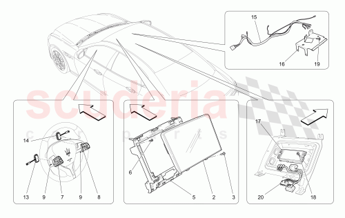 Part Diagram for Maserati 670044499