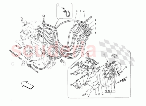 Part Diagram for Maserati 248351