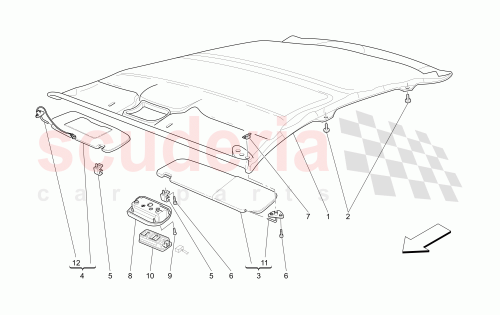 Part Diagram for Maserati 981205604