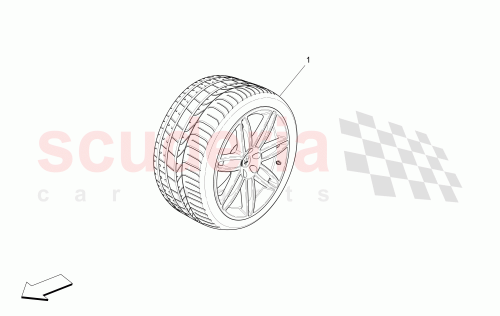 Part Diagram for Maserati 980156293
