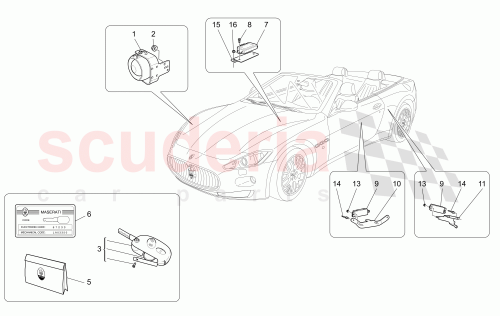 Part Diagram for Maserati 262259
