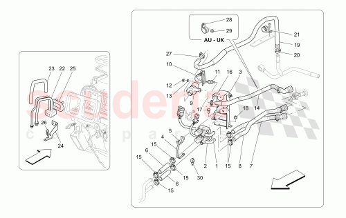 Part Diagram for Maserati 203568