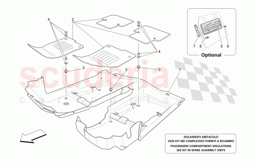 Part Diagram for Maserati 67020900