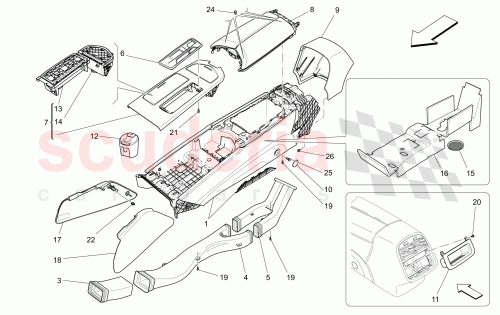 Part Diagram for Maserati 670006373