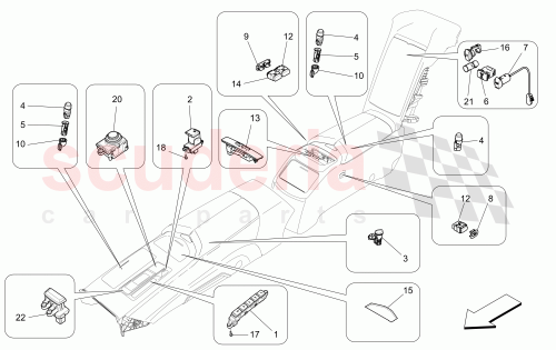 Part Diagram for Maserati 670071866