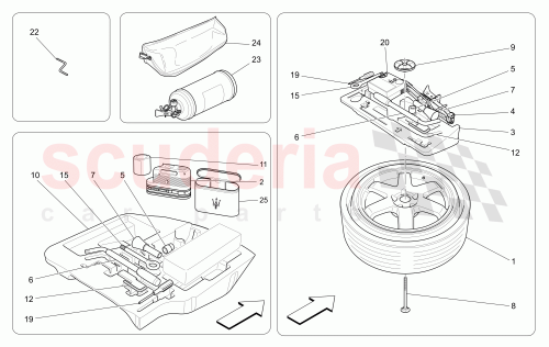 Part Diagram for Maserati 670006751