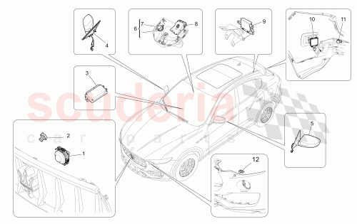 Part Diagram for Maserati 670063038