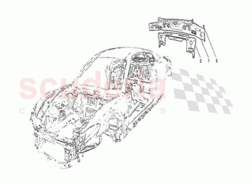 Part Diagram for Maserati 68610300