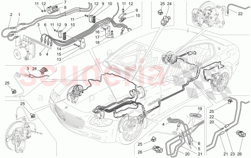 Part Diagram for Maserati 319201