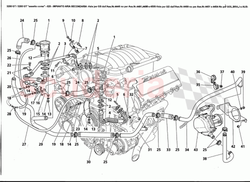 Part Diagram for Maserati 585003900