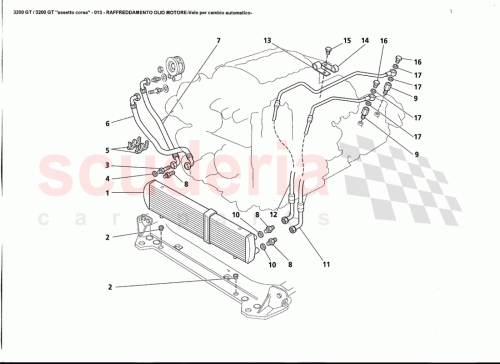 Part Diagram for Maserati 181527