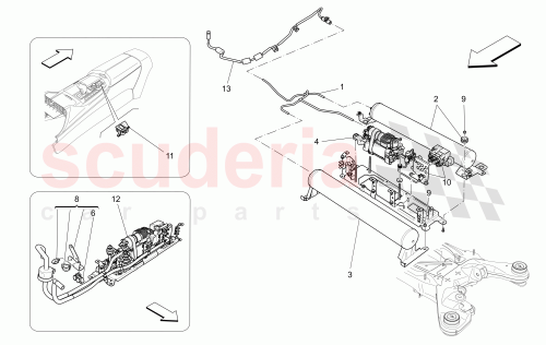 Part Diagram for Maserati 670158901